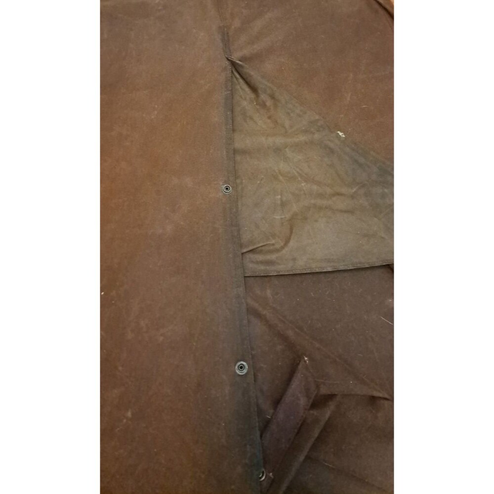 Vintage Womens Driza Bone Riding Coat Equestrian Waterproof Brown Australia 4 - Picture 8 of 11